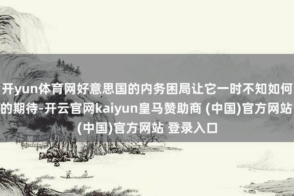 开yun体育网好意思国的内务困局让它一时不知如何回复寰球的期待-开云官网kaiyun皇马赞助商 (中国)官方网站 登录入口