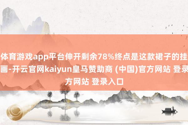 体育游戏app平台伸开剩余78%终点是这款裙子的挂脖筹画-开云官网kaiyun皇马赞助商 (中国)官方网站 登录入口